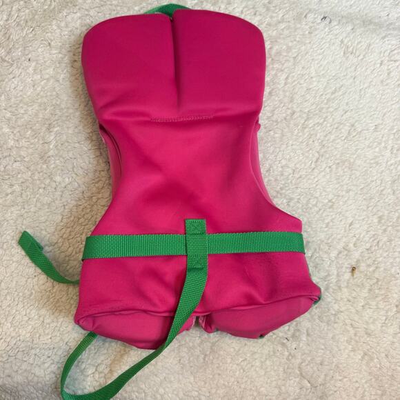 Kidder Infant Baby Girl Life Vest Preserver Jacket Watermelon < 30 lbs - Picture 2 of 8